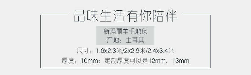 土耳其進口辦公室書房客廳中式抽象地毯參數圖片